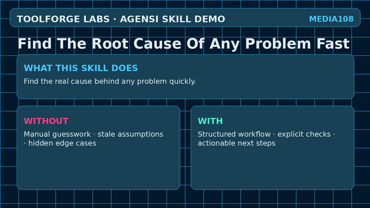 Find The Root Cause Of Any Problem Fast screenshot 1