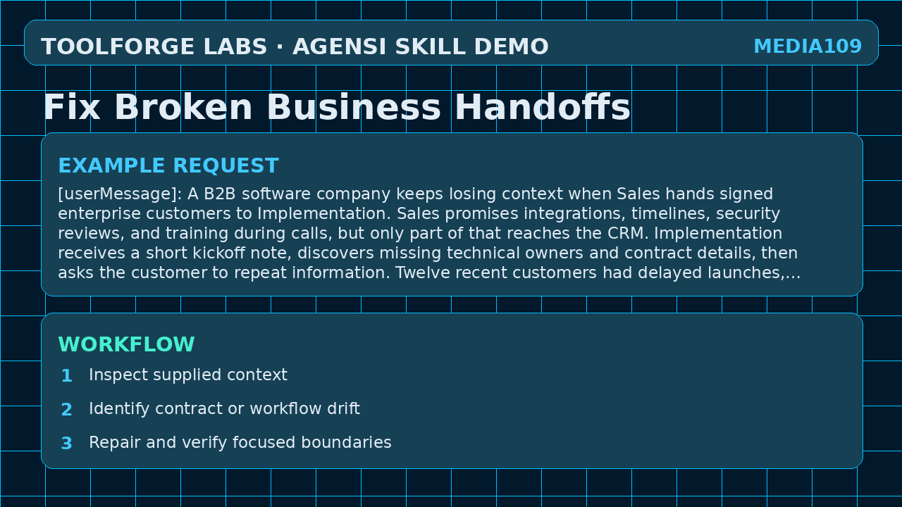 Fix Broken Business Handoffs screenshot 2