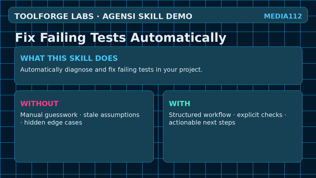Fix Failing Tests Automatically screenshot 1