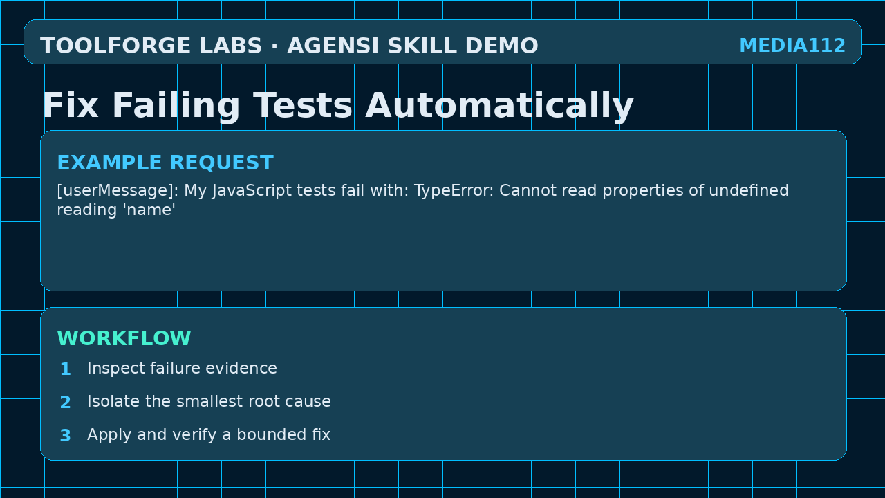 Fix Failing Tests Automatically screenshot 2