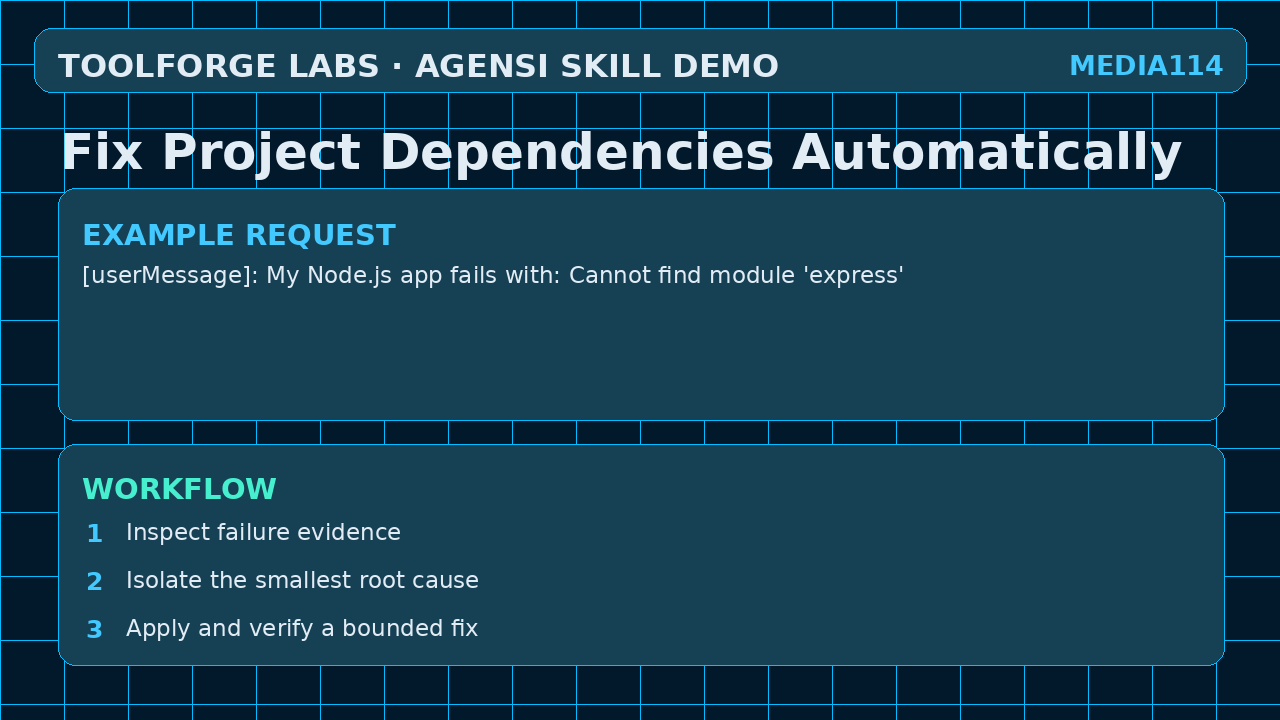 Fix Project Dependencies Automatically screenshot 2