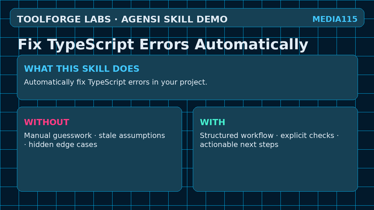 Fix TypeScript Errors Automatically screenshot 1