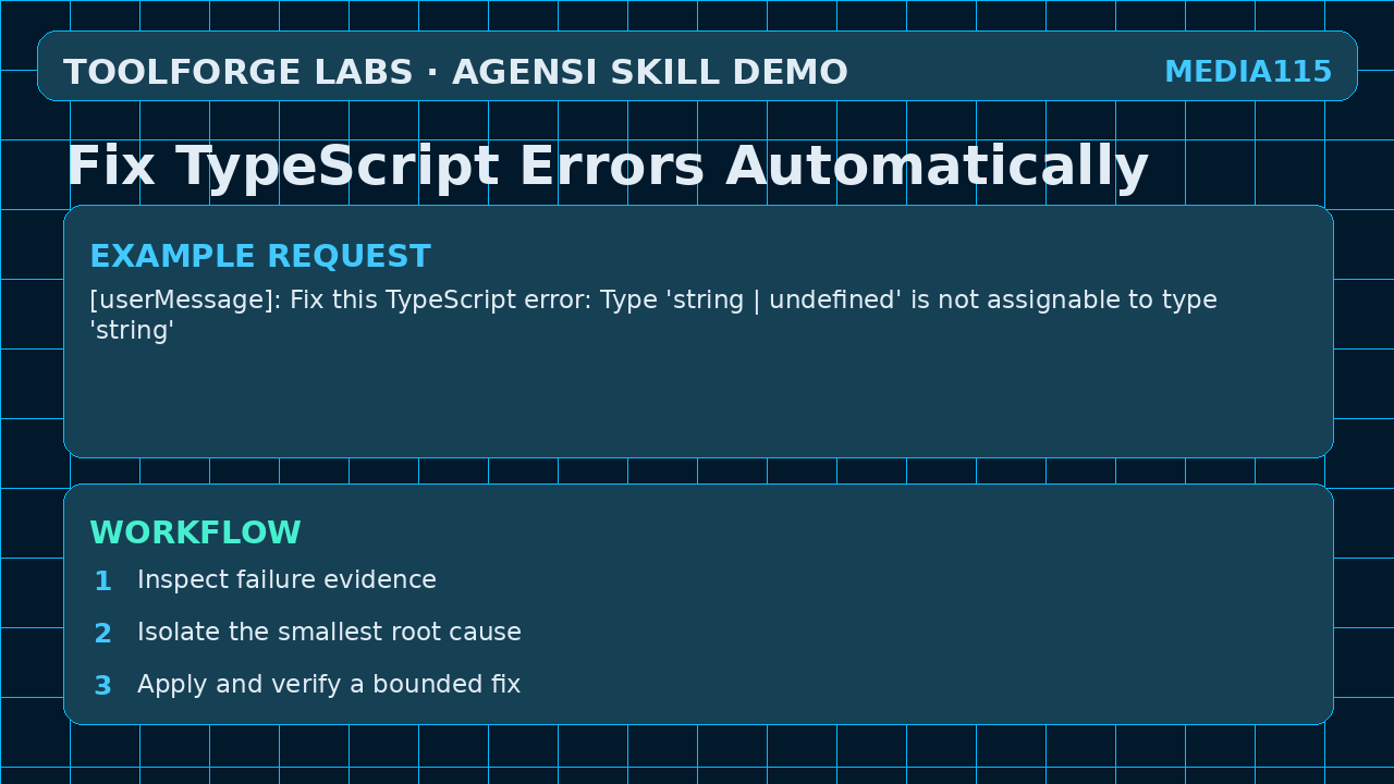 Fix TypeScript Errors Automatically screenshot 2