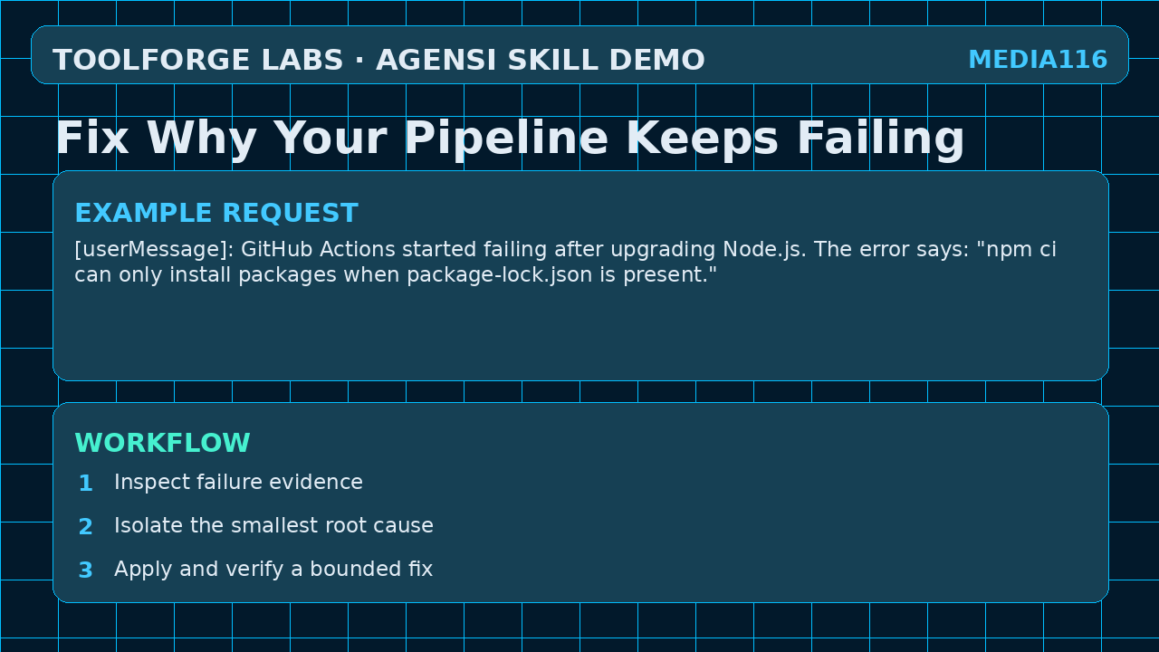 Fix Why Your Pipeline Keeps Failing screenshot 2