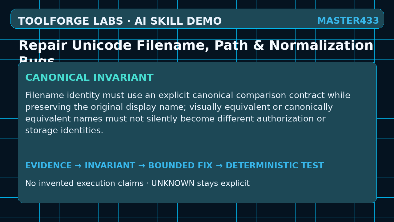 Repair Unicode Filename, Path & Normalization Bugs screenshot 2