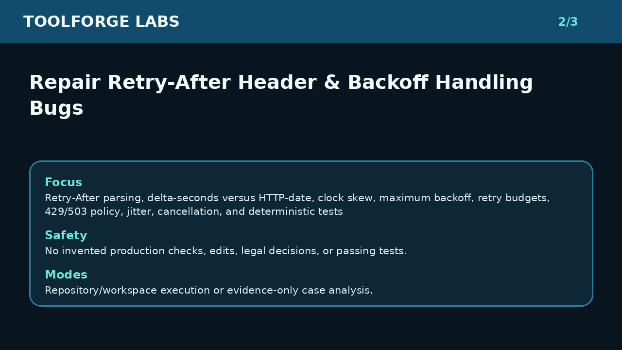 Repair Retry-After Header & Backoff Handling Bugs screenshot 2