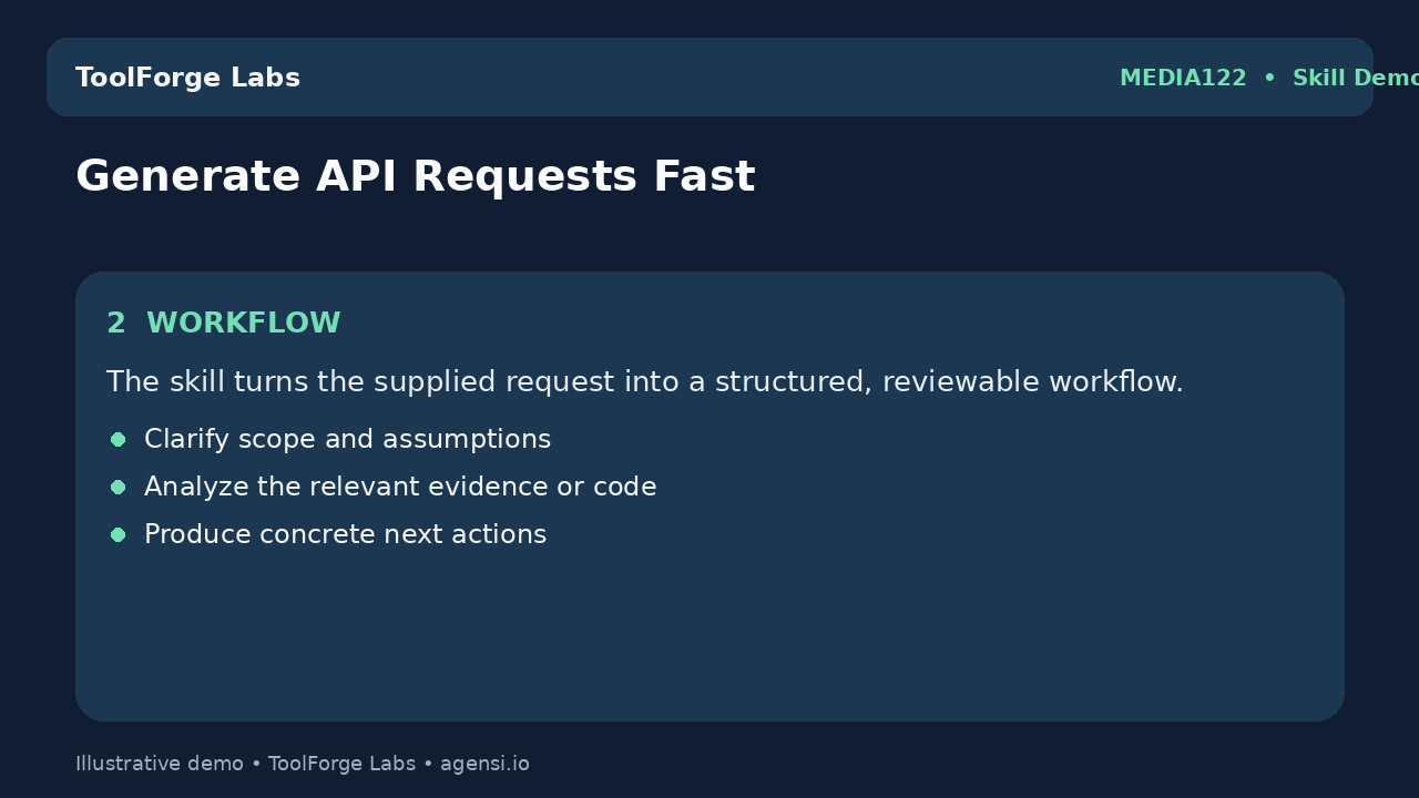 Generate API Requests Fast screenshot 2