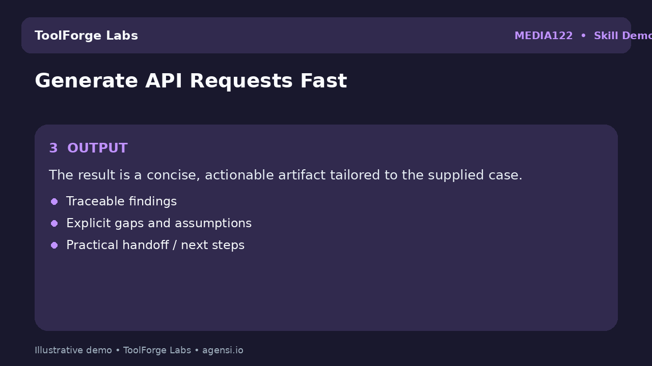 Generate API Requests Fast screenshot 3