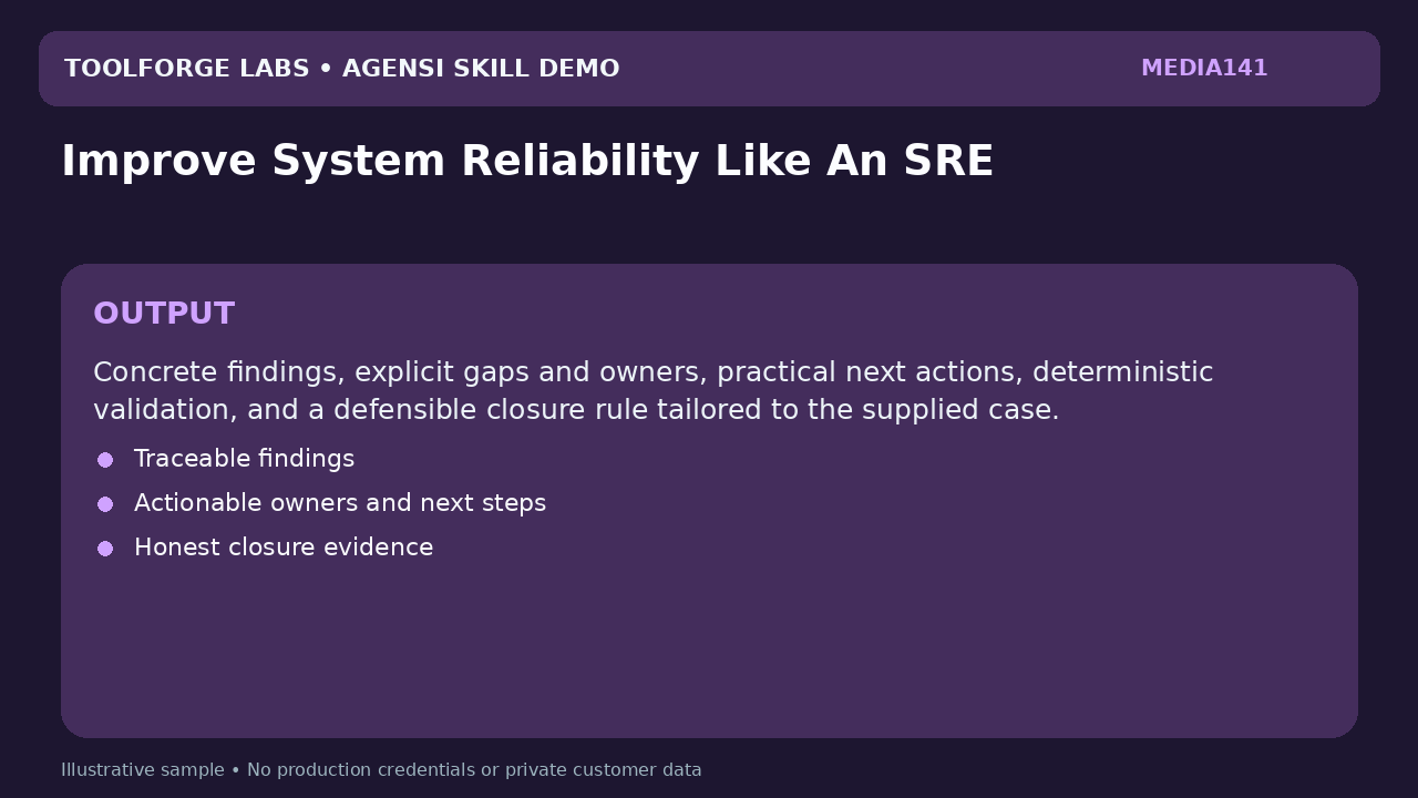 Improve System Reliability Like An SRE screenshot 3