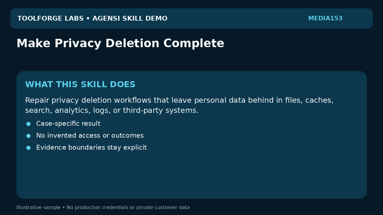 Make Privacy Deletion Complete screenshot 1