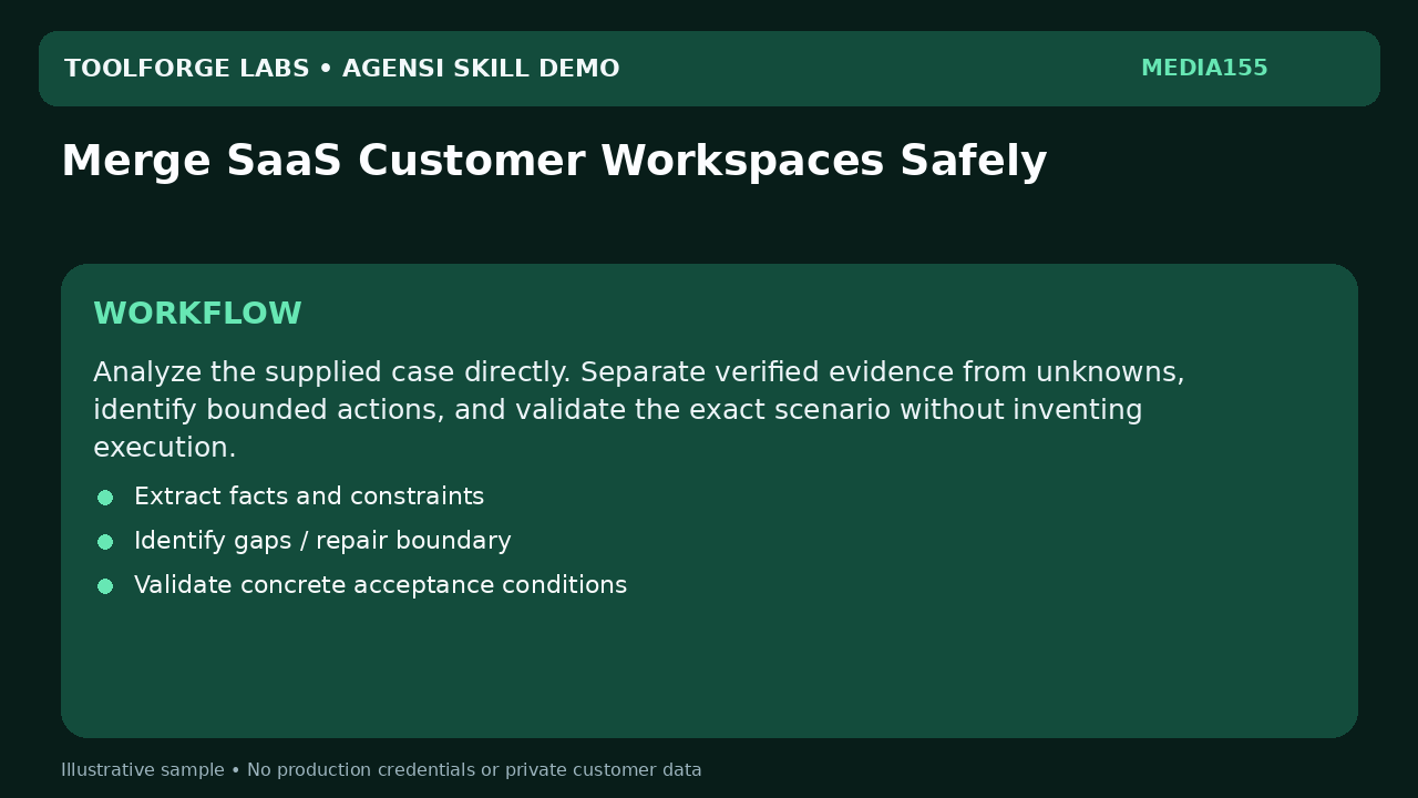 Merge SaaS Customer Workspaces Safely screenshot 2
