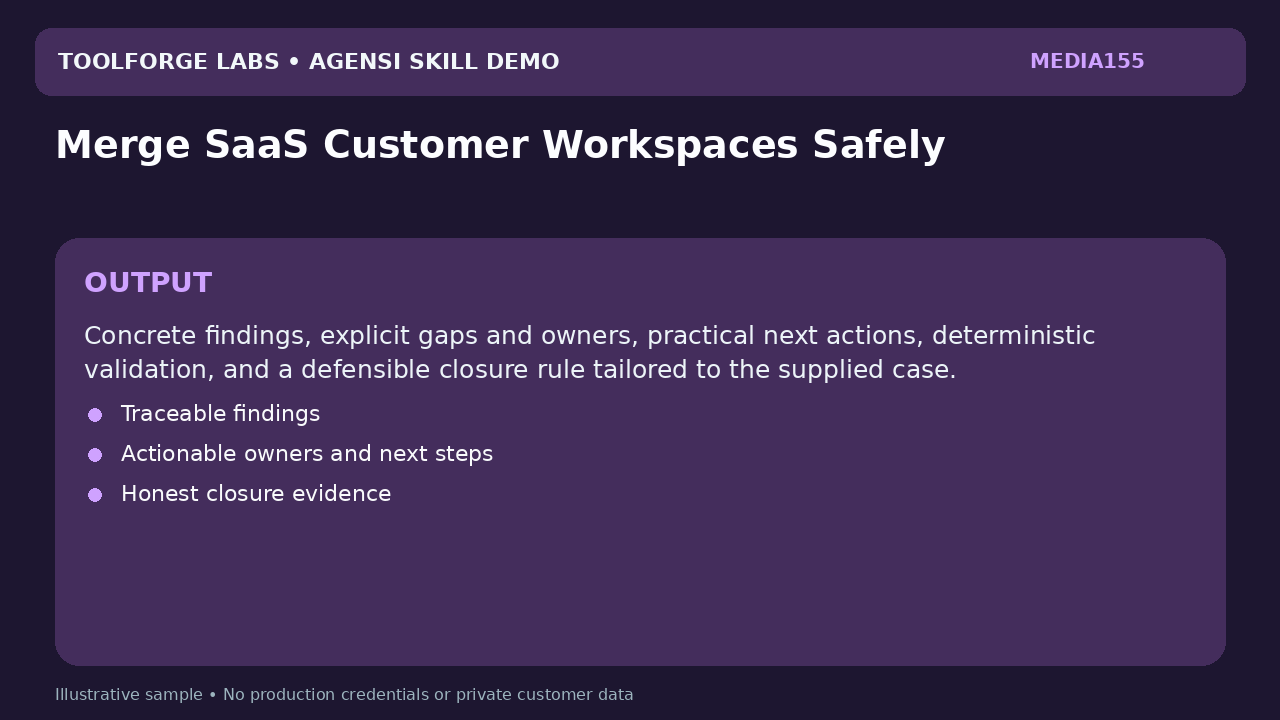 Merge SaaS Customer Workspaces Safely screenshot 3