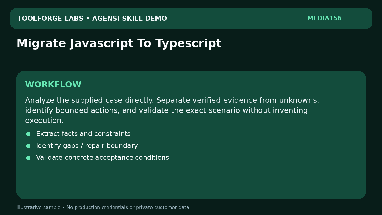 Migrate Javascript To Typescript screenshot 2