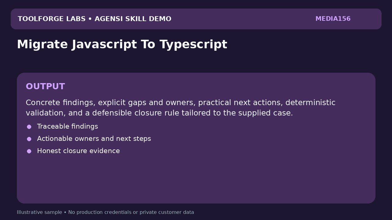 Migrate Javascript To Typescript screenshot 3