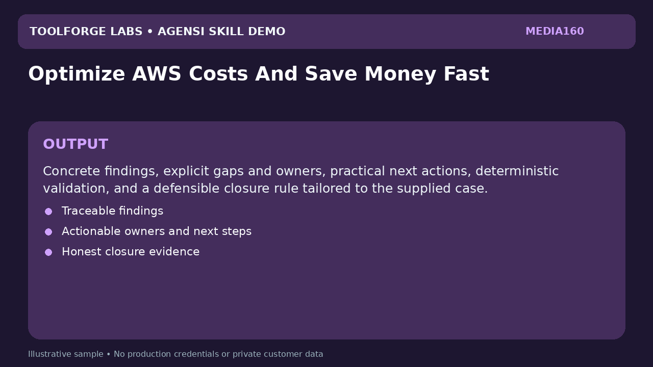 Optimize AWS Costs And Save Money Fast screenshot 3