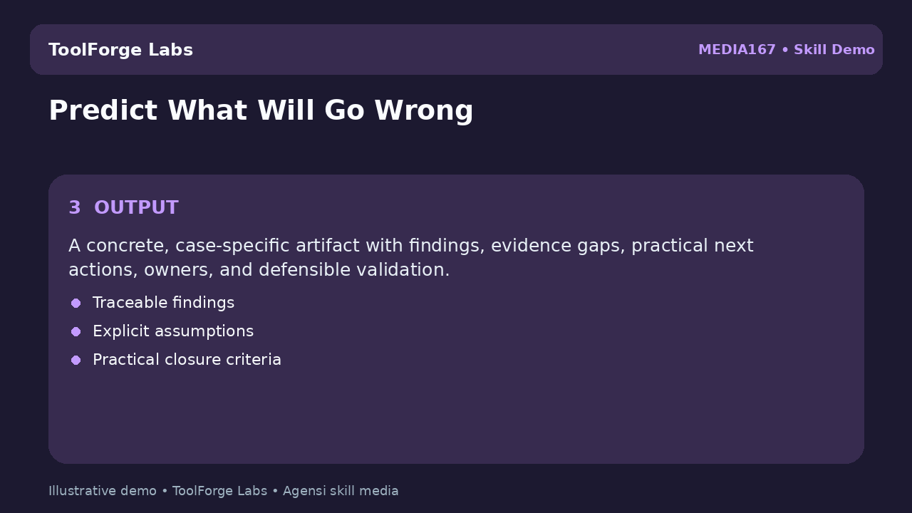 Predict What Will Go Wrong screenshot 3