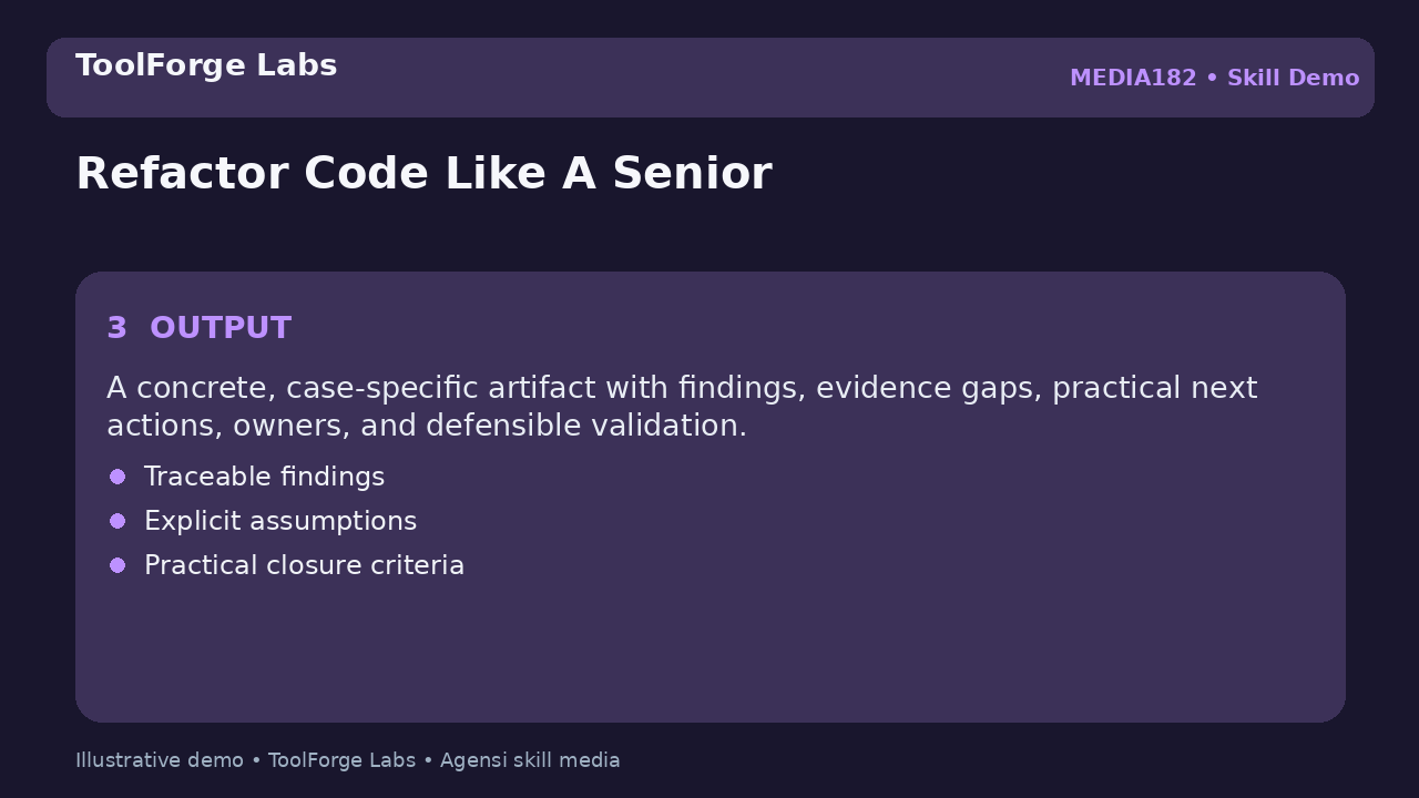 Refactor Code Like A Senior screenshot 3