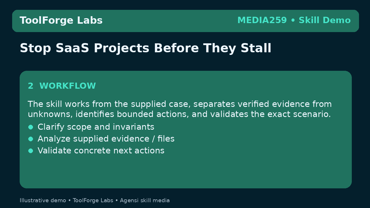 Stop SaaS Projects Before They Stall screenshot 2