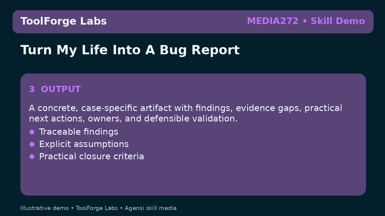 Turn My Life Into A Bug Report screenshot 3