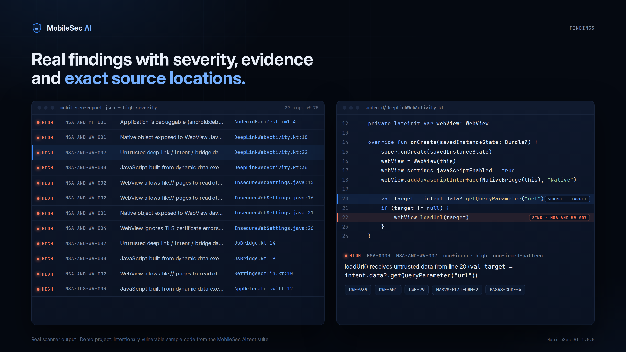 MobileSec AI - Android & iOS Security Auditor screenshot 2
