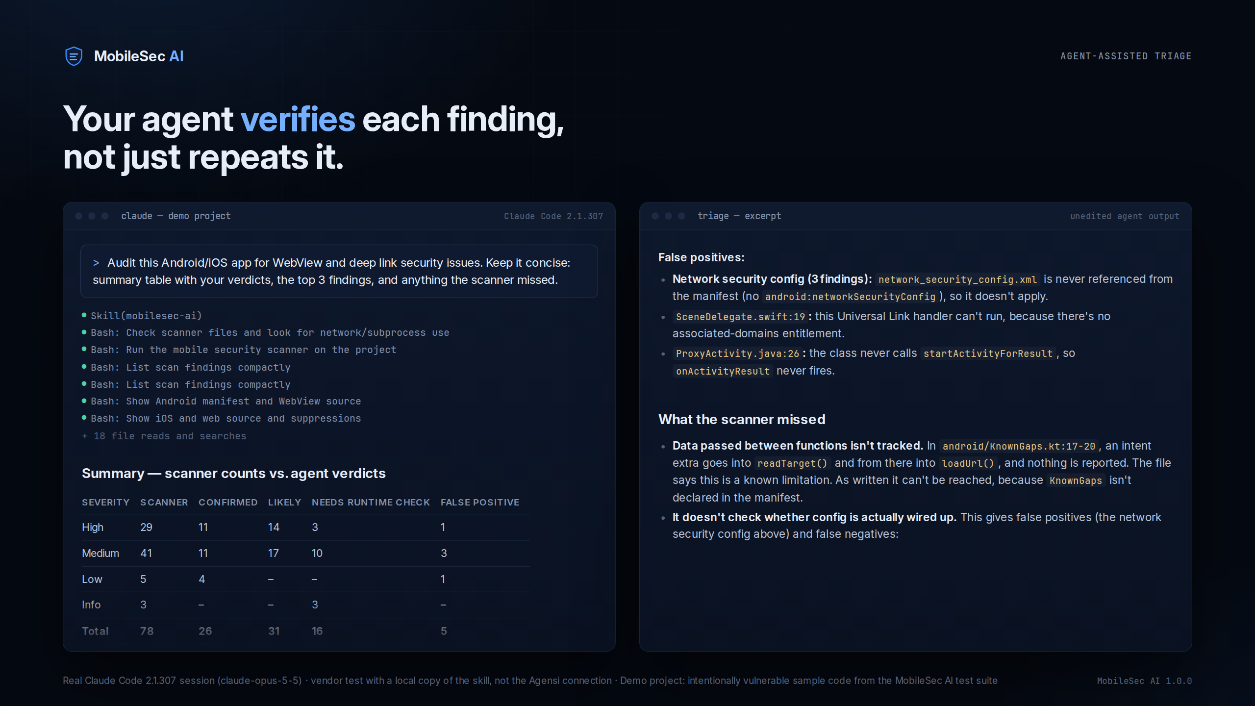 MobileSec AI - Android & iOS Security Auditor screenshot 3