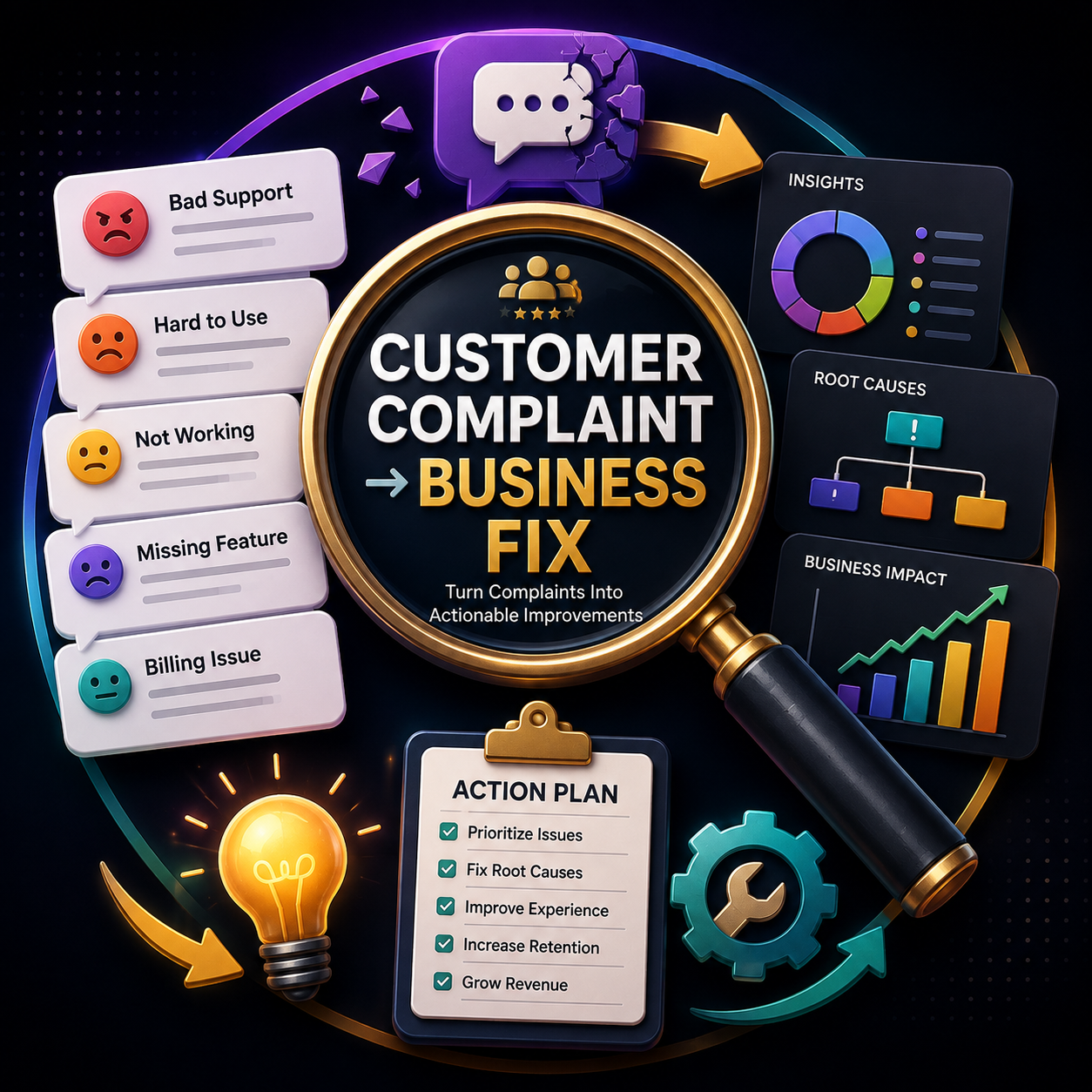 Customer Complaint → Business Fix