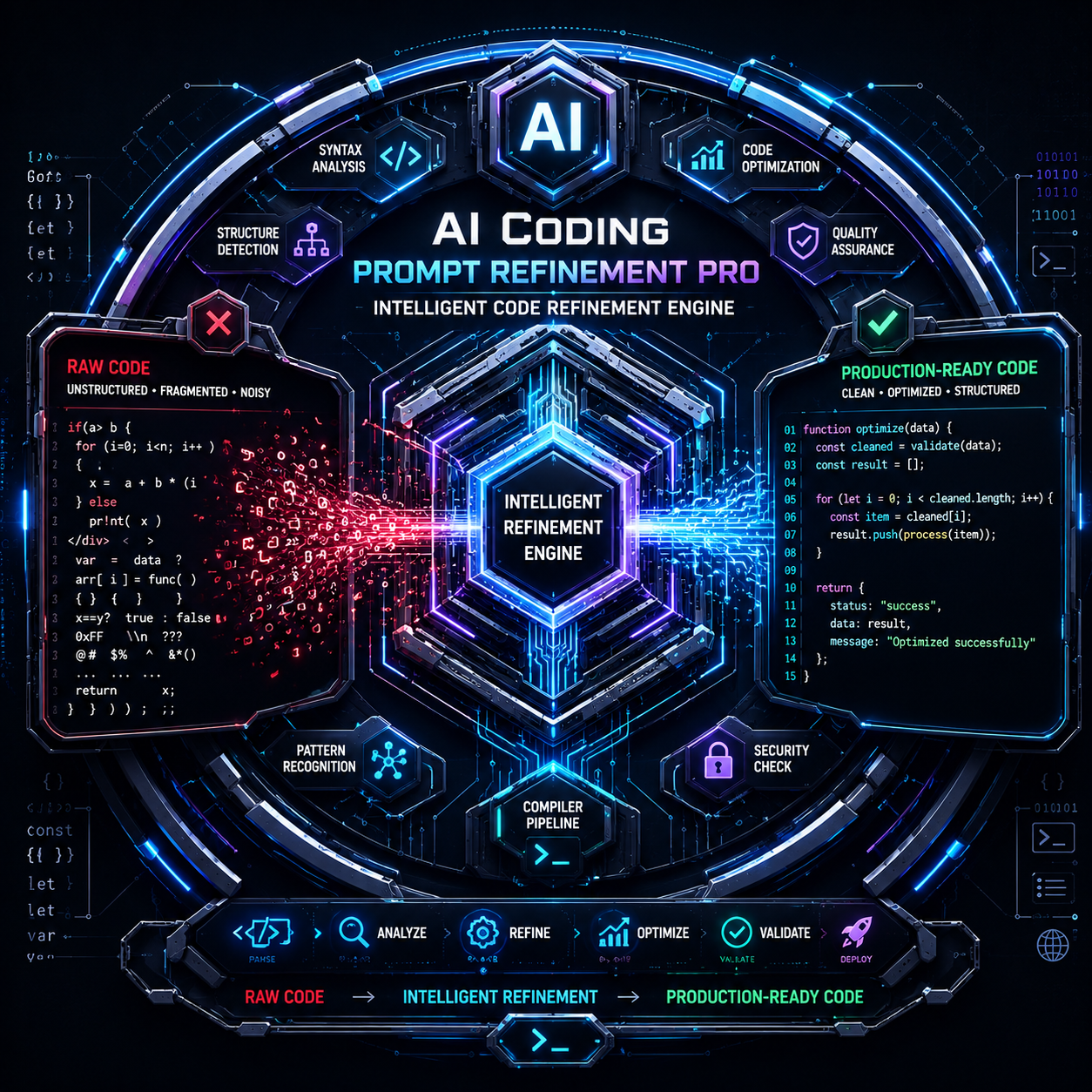 AI Coding Prompt Refinement Pro