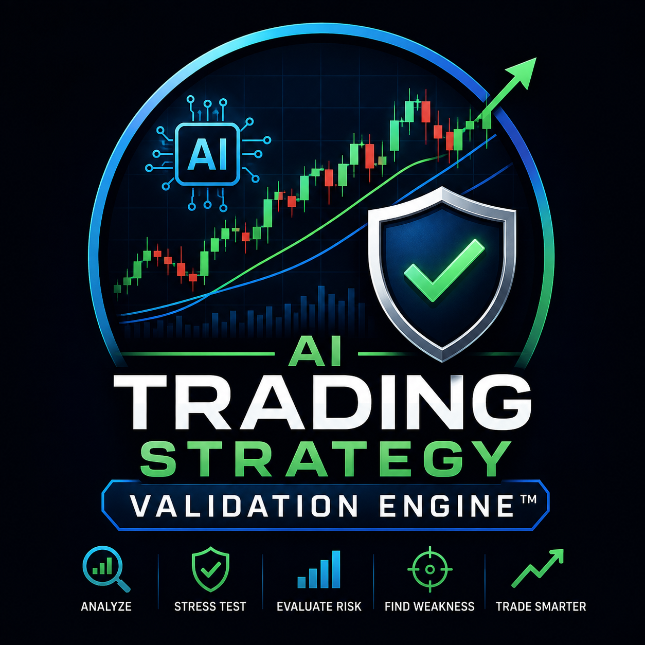 AI Trading Strategy Validation Engine™ logo
