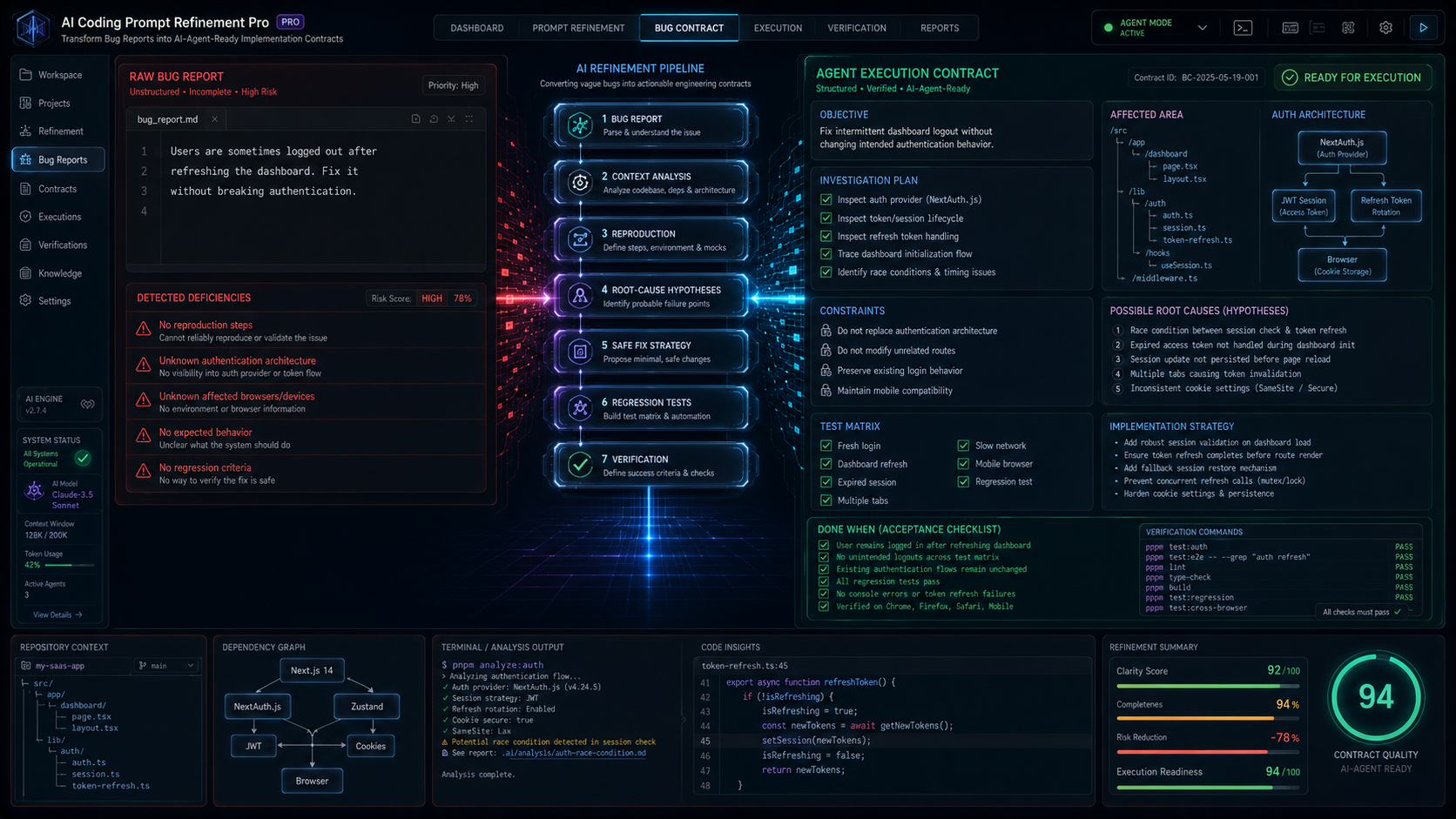 AI Coding Prompt Refinement Pro screenshot 3
