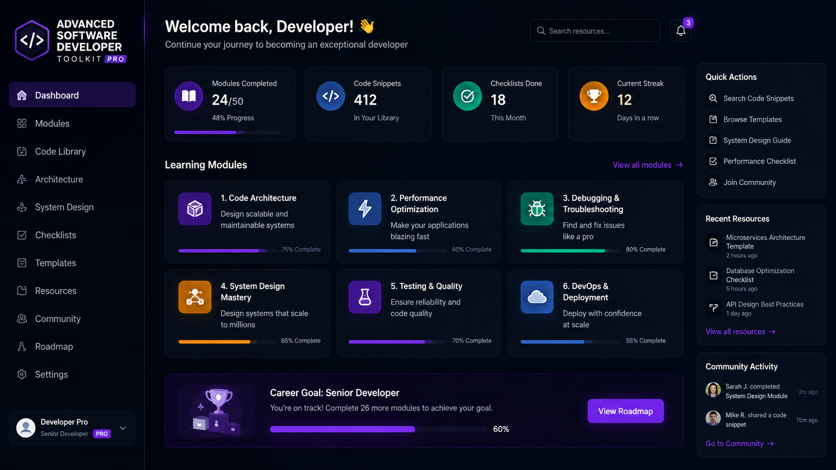 Advanced Software Developer Toolkit Pro preview