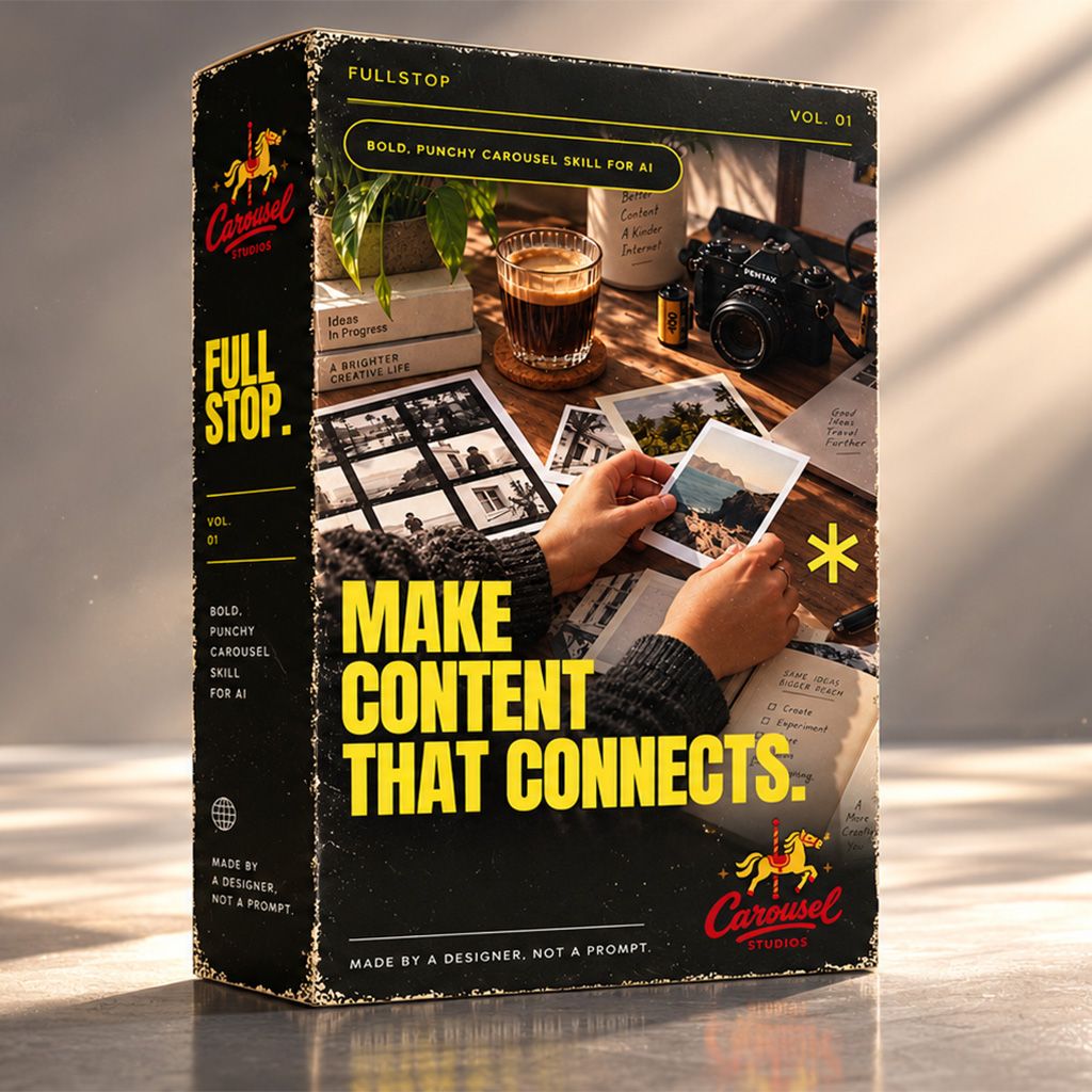 Full Stop. - SOCIAL MEDIA DESIGN KIT