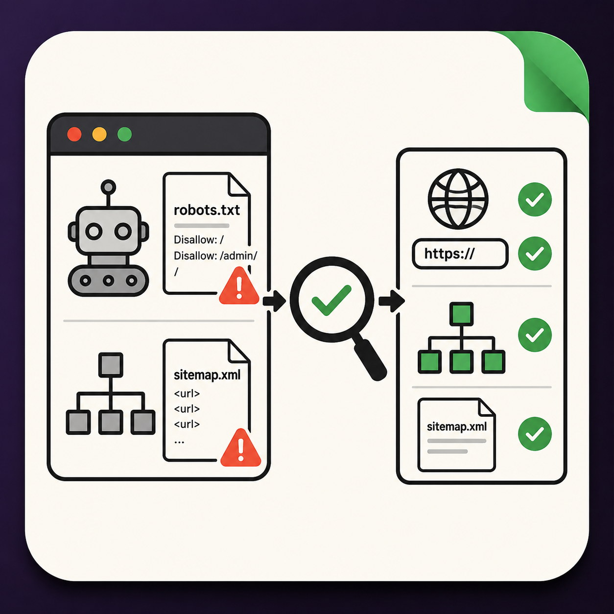 🤖 Robots Sitemap Validator