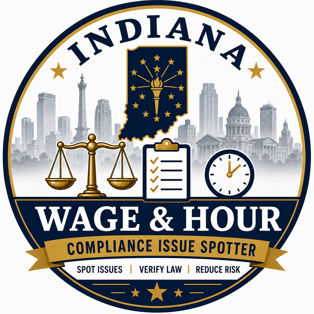 Indiana Wage & Hour Compliance Issue Spotter