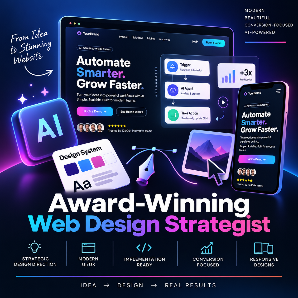Award Winning Web Design Strategist