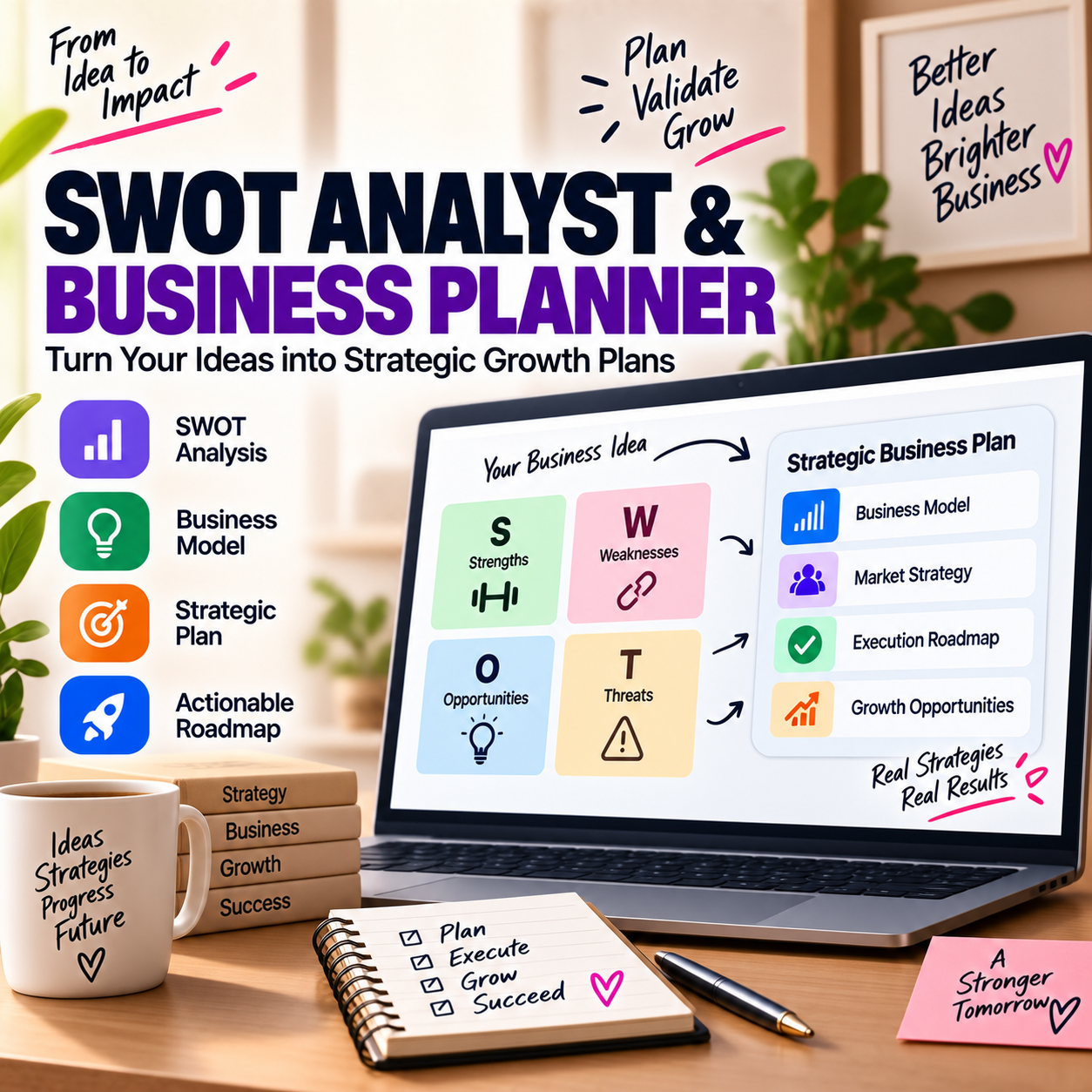 SWOT Analyst & Business Plan Generator