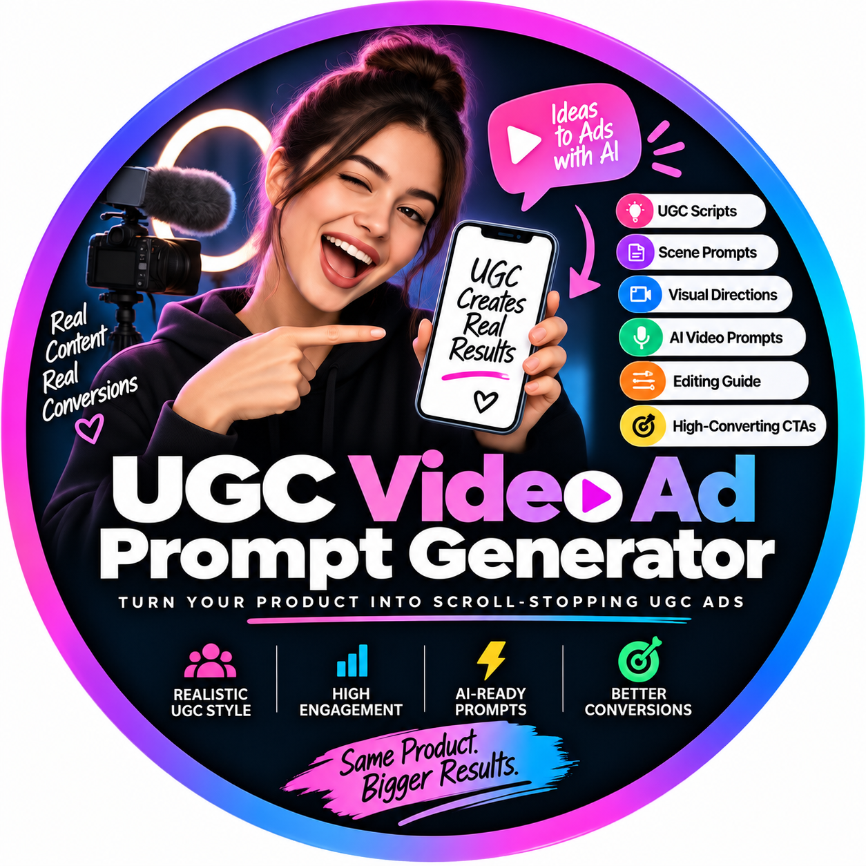 UGC Video Ad Prompt Generator