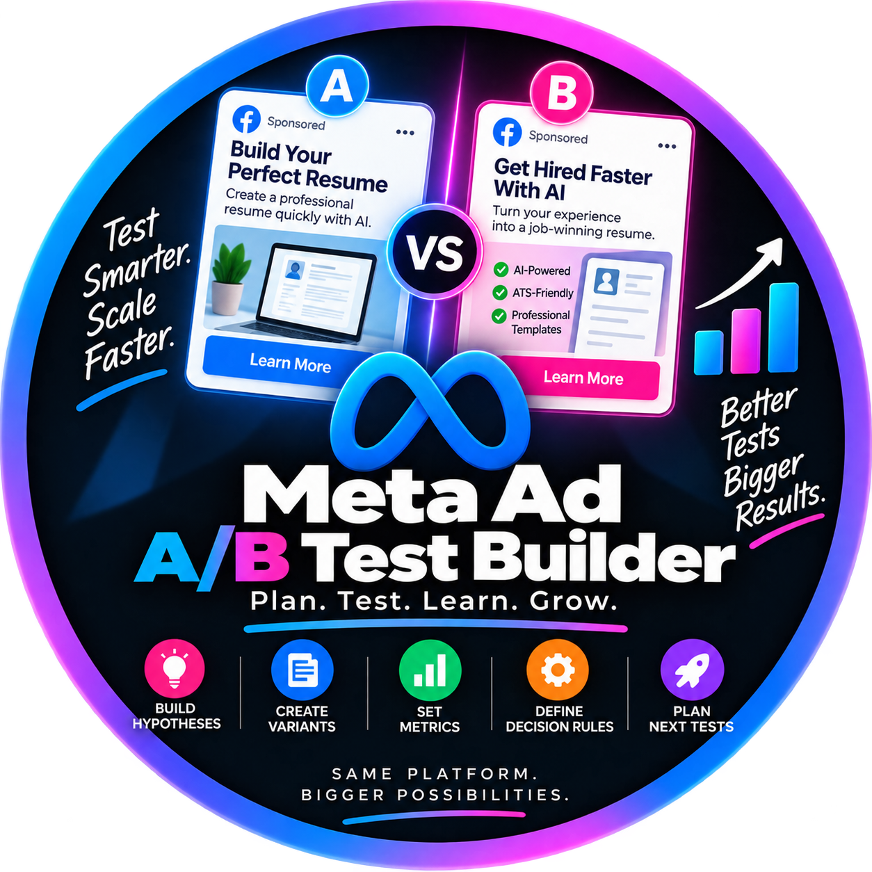 Meta Ad A/B Test Builder