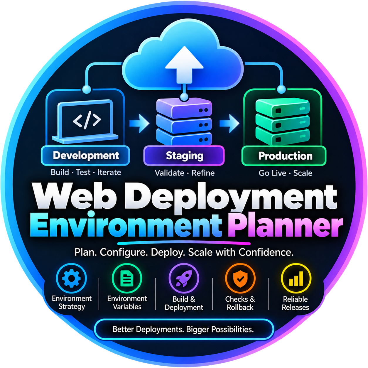 Web Deployment Environment Planner