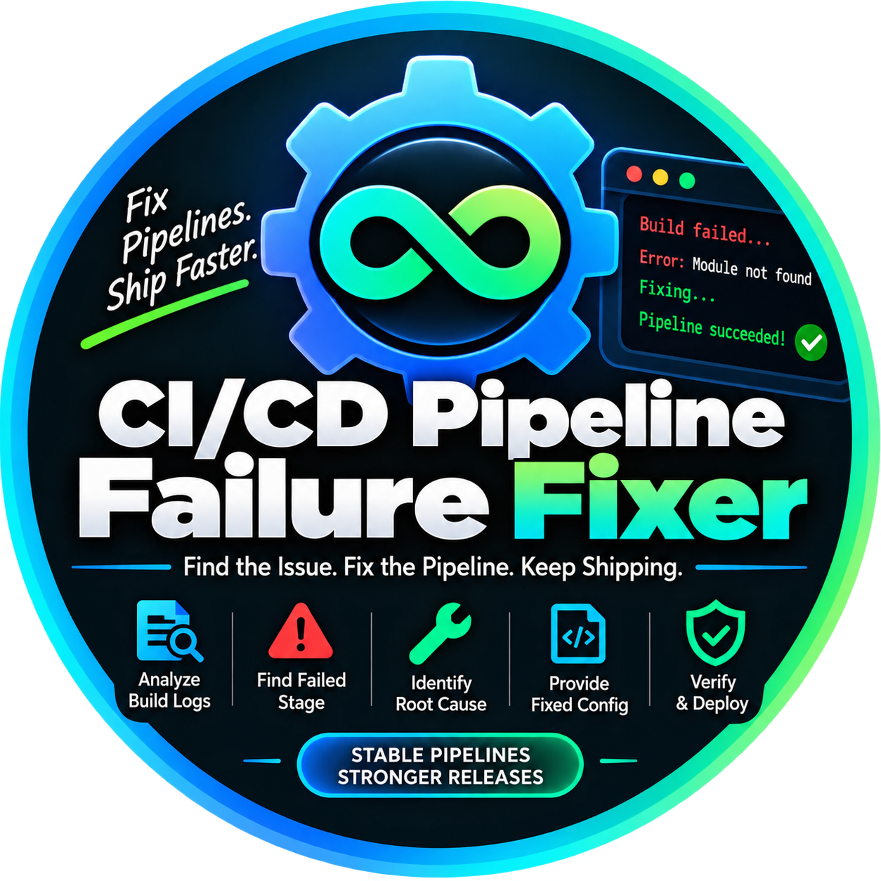 CI/CD Pipeline Failure Fixer