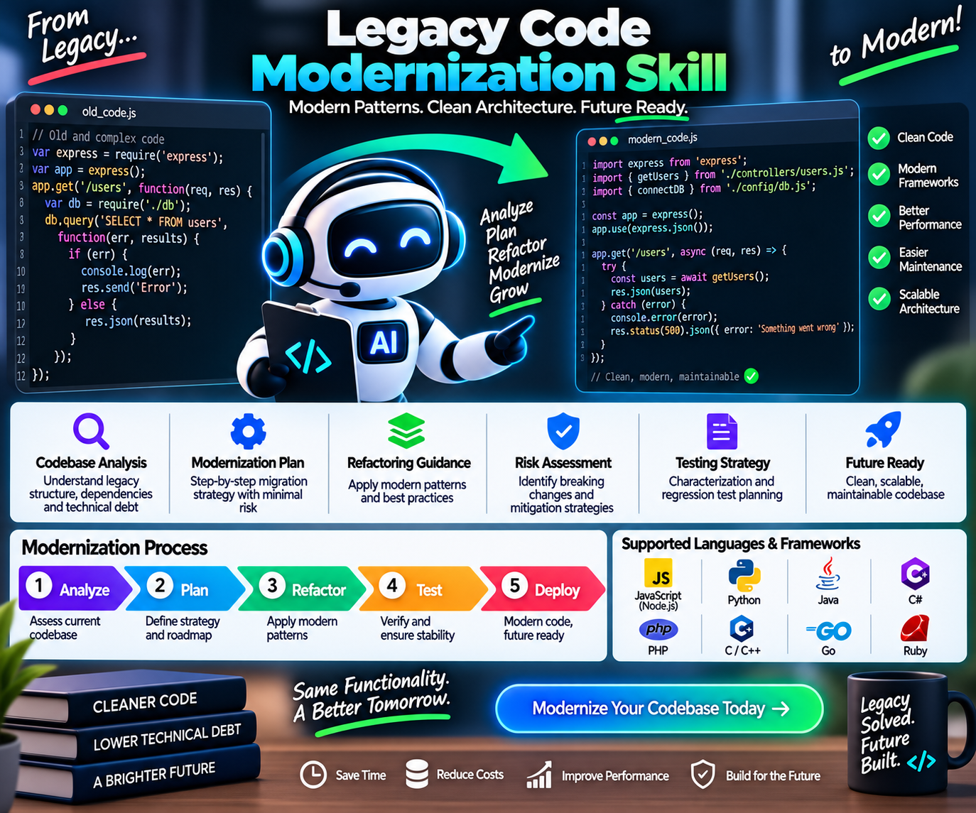 Legacy Code Modernization Skill