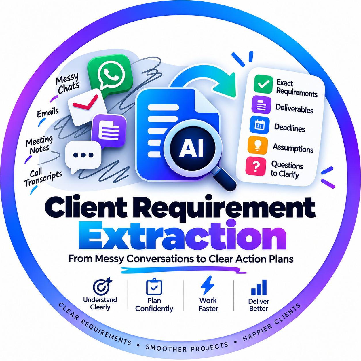 Client Requirement Extraction Skill ⭐