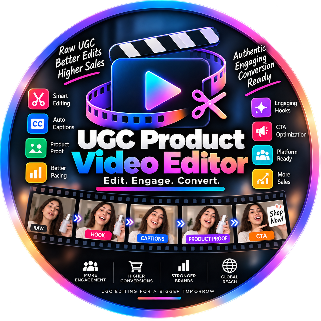UGC Product Video Editor ⭐