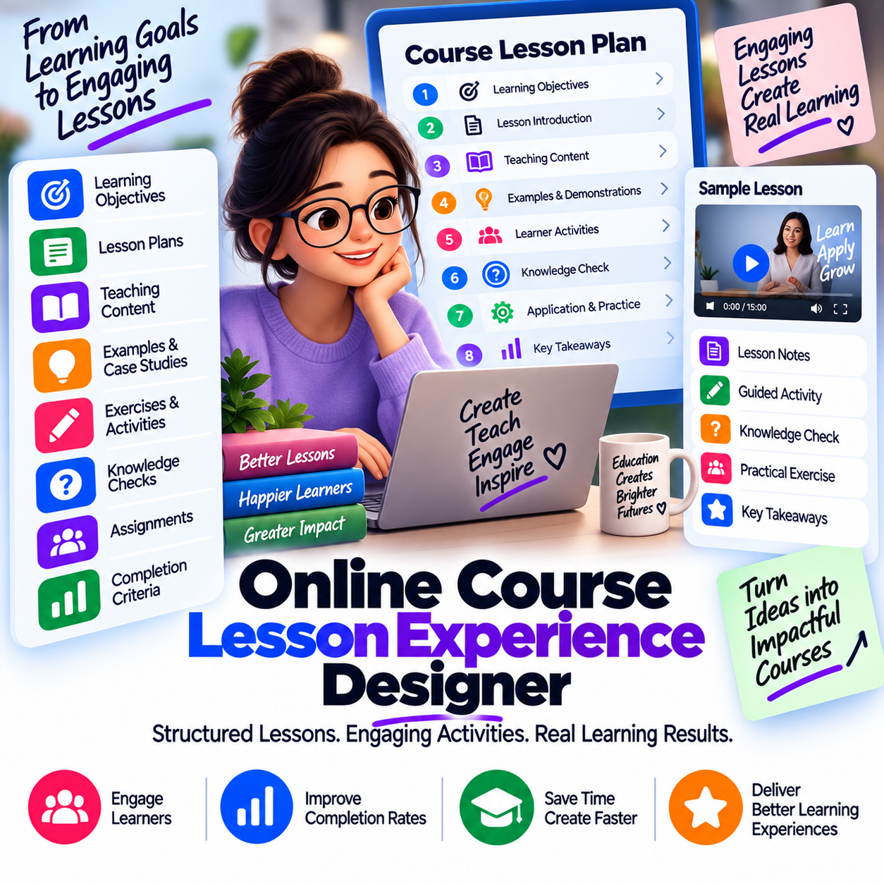 Online Course Lesson Experience Designer