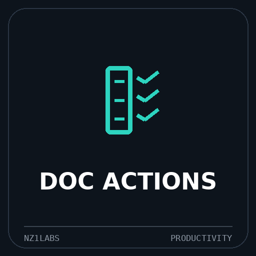 Doc to Actions