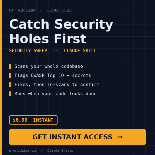 Security Sweep