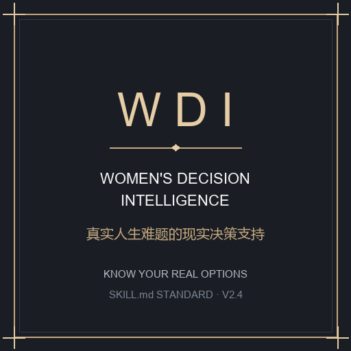 Women's Decision Intelligence — Real-Life Decision Support
