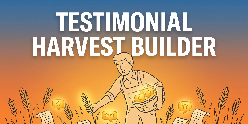Testimonial Harvest Builder