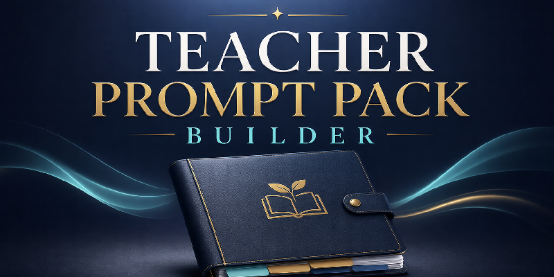 Teacher Prompt Pack Builder
