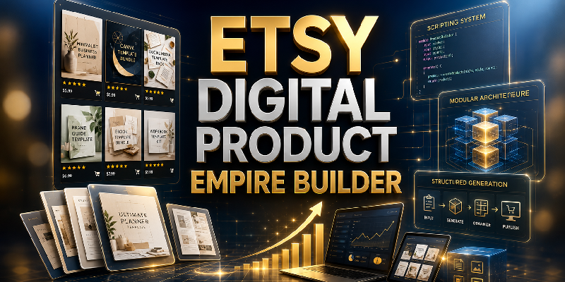 Etsy Digital Product Empire Builder