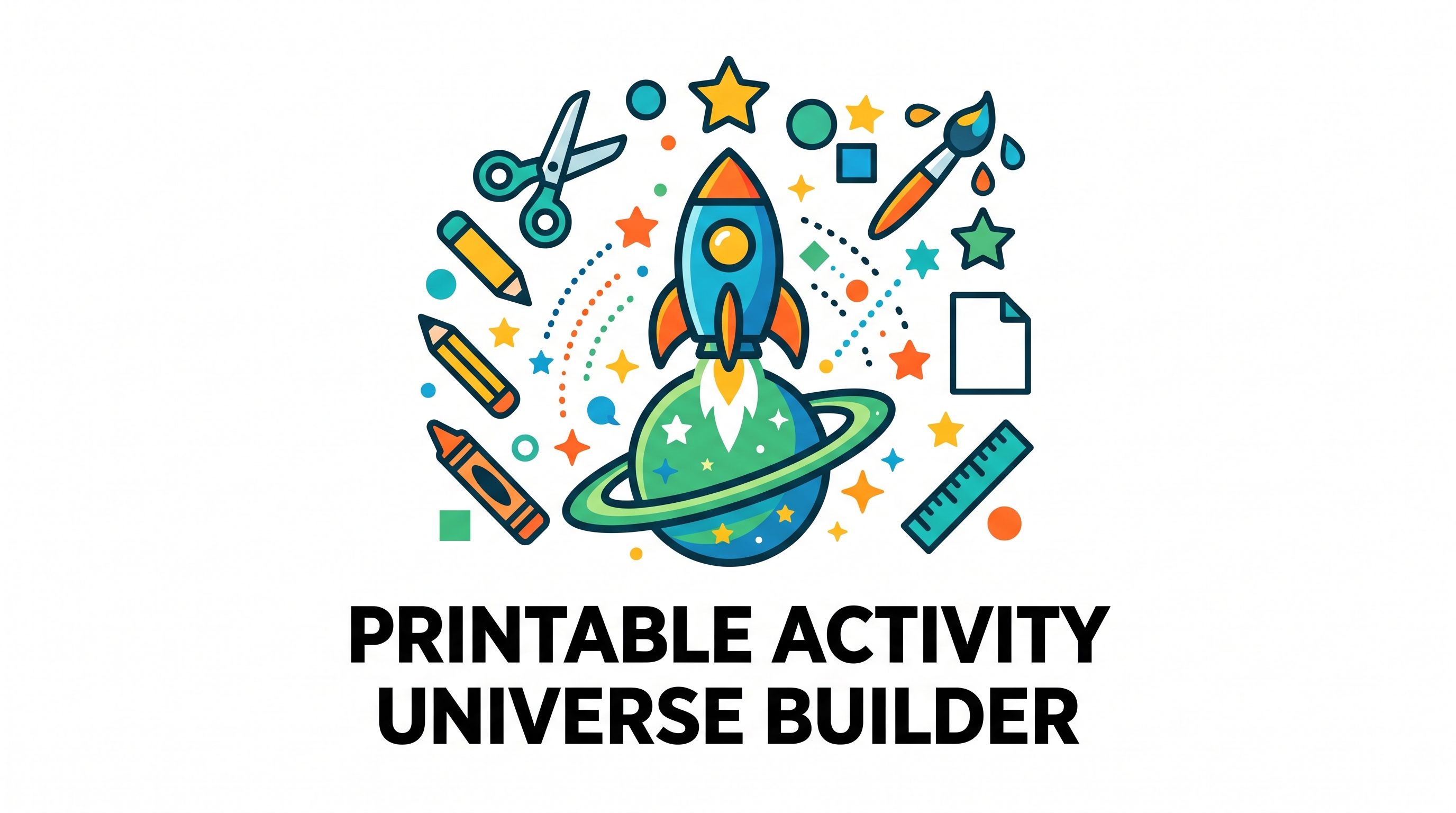 Printable Activity Universe Builder
